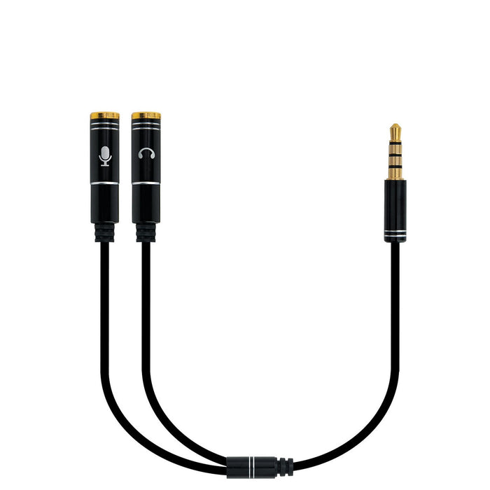 EAN 8054392619755 - Ewent EC1641 cable de audio 0,3 m 3,5mm 2 x 3.5mm Negro imagen 2