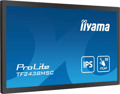 EAN 4948570121113 - iiyama TF2438MSC-B1 pantalla para PC 60,5 cm (23.8") 1920 x 1080 Pixeles Full HD LED Pantalla táctil Negr imagen 2