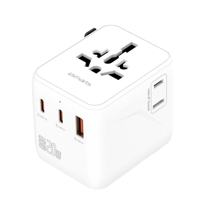 Adapter Podrózny 20w Gan Nomad 2xusb-C + 1xusb-A