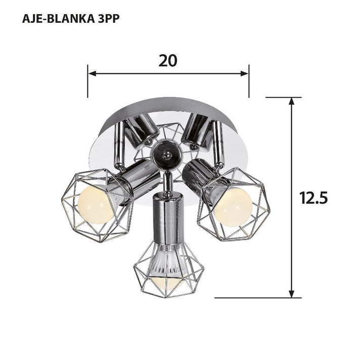 EAN 5901443109921 - Activejet AJE-BLANKA 3PP iluminación de techo E14 120 W imagen 3