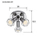 EAN 5901443109921 - Activejet AJE-BLANKA 3PP iluminación de techo E14 120 W imagen 3