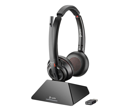 EAN 0196548579266 - HP Poly Savi 8220 UC Microsoft Teams Certified DECT 1880-1900 MHz USB-A Headset Inalámbrico y alámbrico D imagen 1