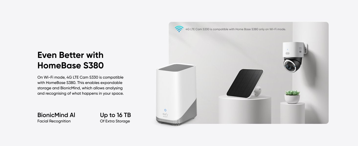 EAN 0194644177768 - Eufy 4G LTE Cam S330 Bala (forma) Cámara de seguridad IP Exterior 3840 x 2160 Pixeles Techo/Pared/Poste imagen 24