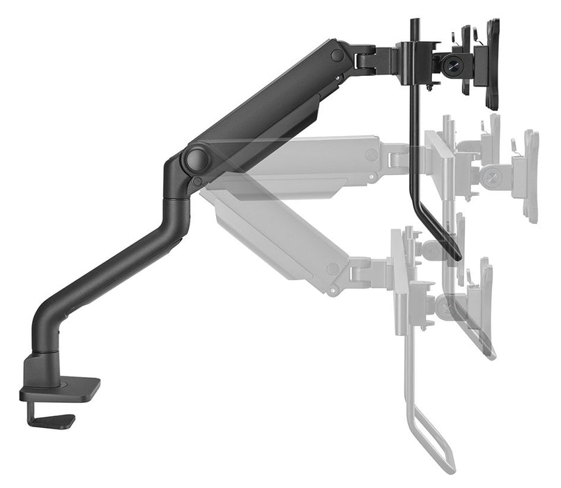 EAN 8717371441579 - Neomounts DS75S-950BL2 soporte para monitor 81,3 cm (32") Escritorio Negro imagen 7