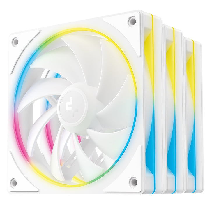 EAN 6933412785323 - DeepCool FL12 SE WH 3-in-1 Carcasa del ordenador Ventilador 12 cm Blanco 3 pieza(s) imagen 1