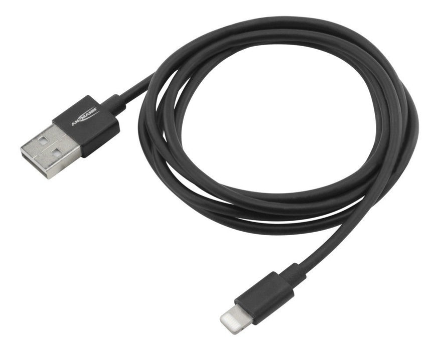 EAN 4013674131211 - Ansmann 1700-0078 cable de conector Lightning 1,2 m Negro imagen 1