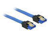 EAN 4043619849796 - DeLOCK 84979 cable de SATA 0,5 m SATA 7-pin Negro, Azul imagen 1