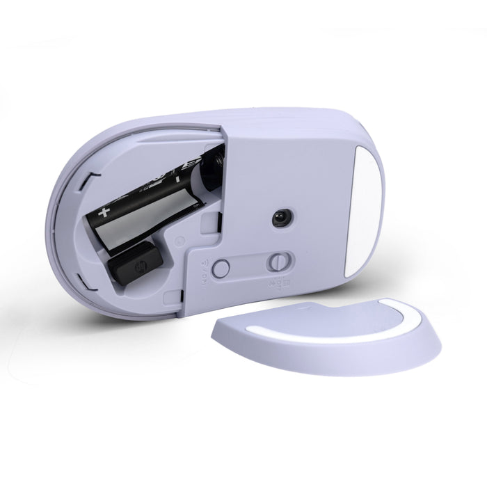 EAN 0198701895404 - HP 400 Quiet Purple Wireless Mouse ratón Hogar Ambidextro RF Wireless + Bluetooth 6000 DPI imagen 4