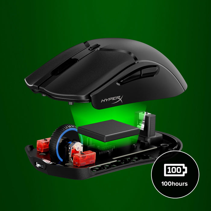 EAN 0197192120217 - HyperX Pulsefire Haste 2 Mini Wireless Black Gaming Mouse ratón Juego Ambidextro RF Wireless + Bluetooth  imagen 9