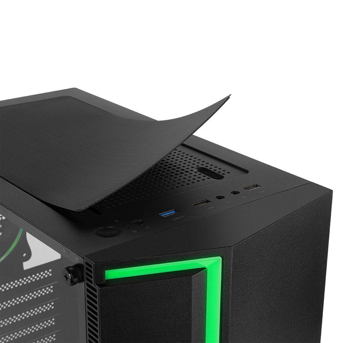 EAN 8436587974021 - NOX Infinity Gamma Midi Tower Negro imagen 12