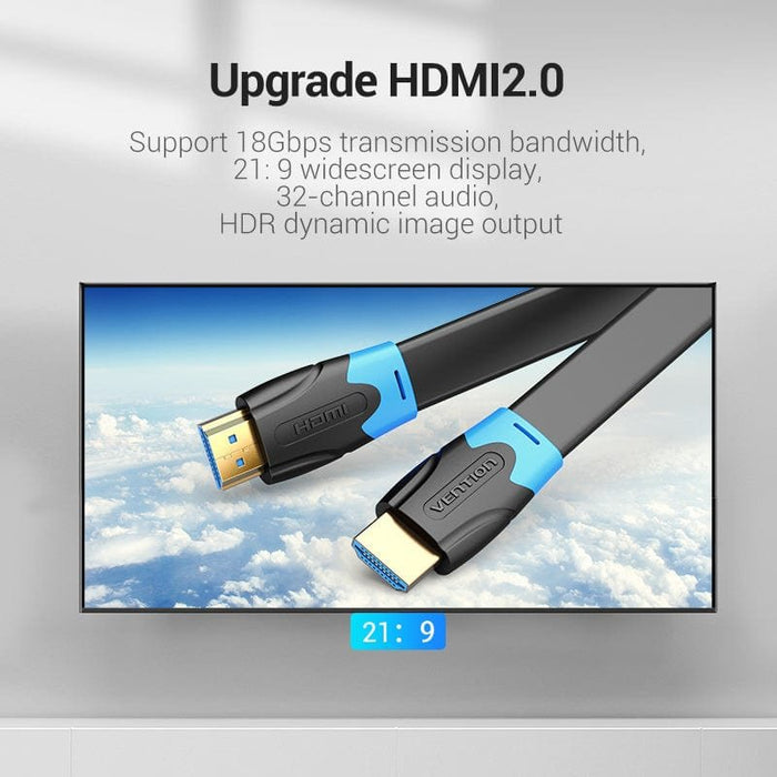 EAN 6922794742260 - Vention AAKBL cable HDMI 10 m HDMI tipo A (Estándar) Negro imagen 3