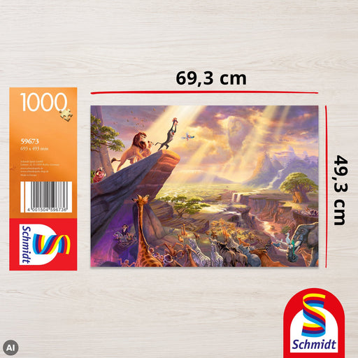 EAN 4001504596736 - Schmidt® Spiele 4059673 Puzzle rompecabezas 1000 pieza(s) Dibujos imagen 2
