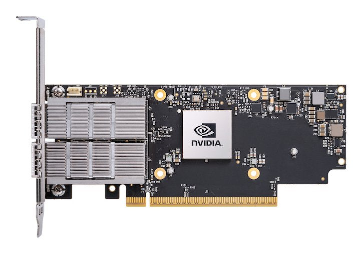 EAN 7290110491222 - Nvidia ConnectX-7 Interno Fibra 400000 Mbit/s imagen 1