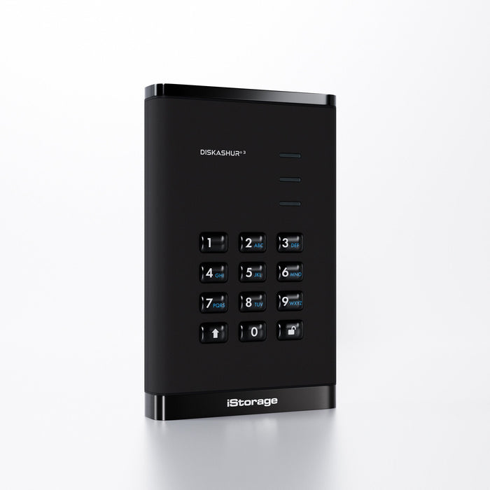 Istorage Diskashur3 Hdd 256-Bit 4tb - Black