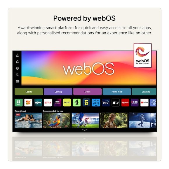 Televisor Lg Qned Evo Ai Qned87 Mini Led 50qned87b6a 50' Ultra Hd 4k Smart Tv Wifi