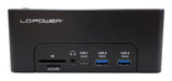 EAN 4262443280227 - LC-Power LC-DOCK-C-MULTI-HUB base de conexión para disco duro USB 3.2 Gen 2 (3.1 Gen 2) Type-C Negro imagen 8