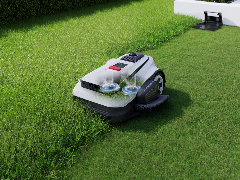Ecovacs Robotic Lawn Mower Negro White Goat A1600 Lidar Pro Care Kit (Goat A1600)