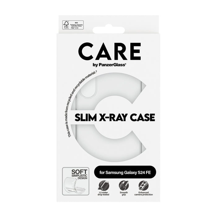 EAN 5715685012488 - PanzerGlass CARE™ by ® X-Ray Case Samsung Galaxy S24 FE 5G funda para teléfono móvil Transparente imagen 3