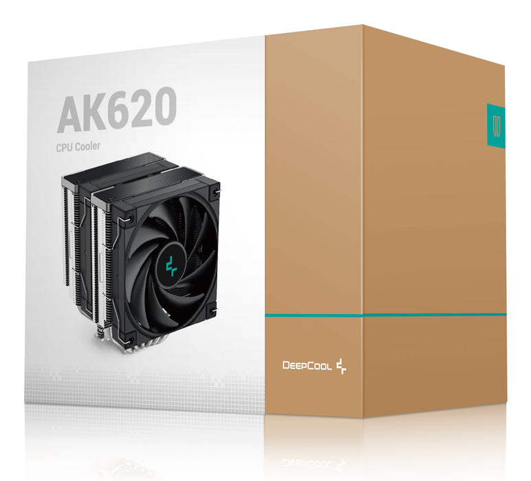 EAN 6933412727316 - DeepCool AK620 Procesador Refrigerador de aire 12 cm Negro 1 pieza(s) imagen 10