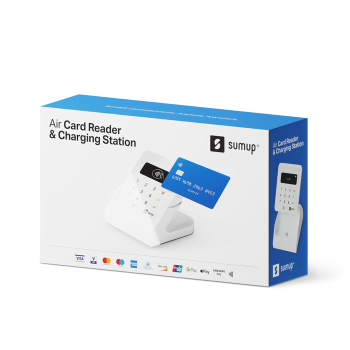 EAN 4260325422543 - SumUp Air lector de tarjeta inteligente Interior / exterior Bluetooth Blanco imagen 7