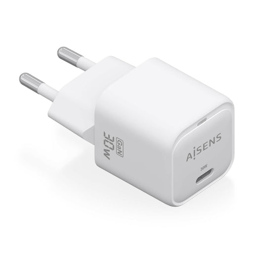 EAN 8435739900826 - AISENS ASCH-30W1P018-W cargador de dispositivo móvil Universal Corriente alterna Carga rápida Interior imagen 1