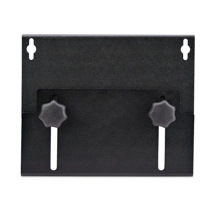 Startech.Com Pc Wall Mount Bracket For Desktop Computers Up To 40lb Toolless Width Adjustment 1.9-7.8in (50-200mm) Heavy-Duty Steel Cpu Tower/Case Shelf/Holder Includes Mounting Hardware And Spacers (2ns-Cpu-Wall-Mount) Soporte De Montaje E