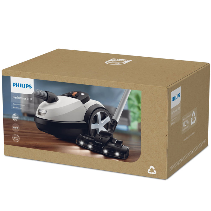 EAN 8720389037948 - Philips 8000 series XD8142/12 aspiradora 4 L Aspiradora cilíndrica Secar 900 W Bolsa para el polvo imagen 7