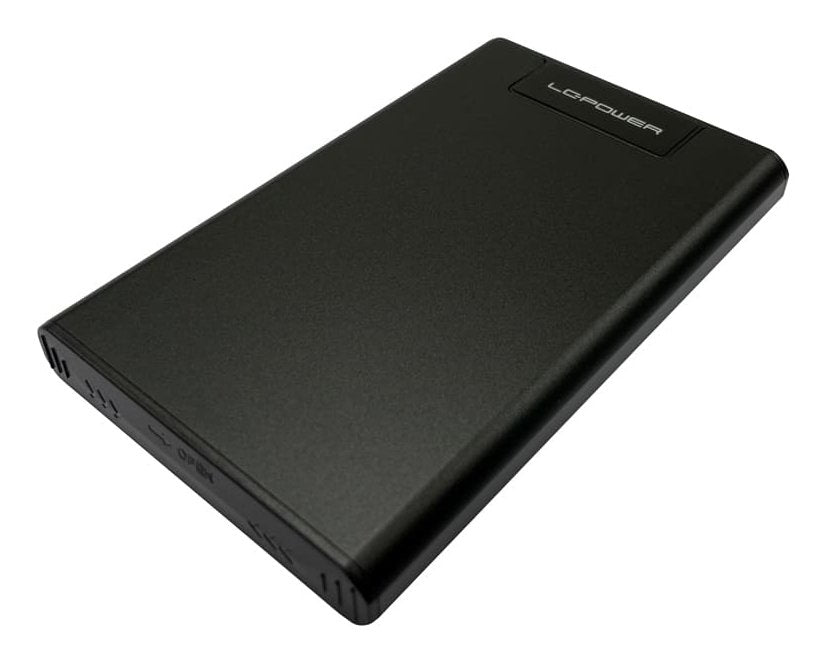 Lc-Power Lc-25u3-C4 Caja Para Disco Duro Externo Carcasa De Disco Duro/Ssd Negro 2.5" Usb Con Suministro De Corriente