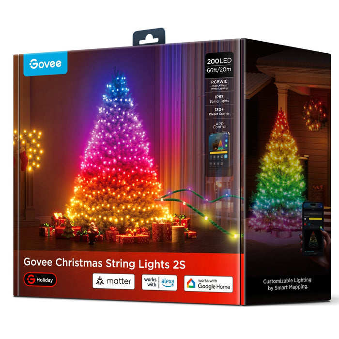 Govee H80c4 Tira De Luz Inteligente Wi-Fi/Bluetooth 15 W