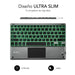 EAN 8436586740610 - SUBBLIM TECLADO SMART BACKLIT TOUCHPAD BLUETOOTH GREY QWERTY Español Negro, Gris imagen 3