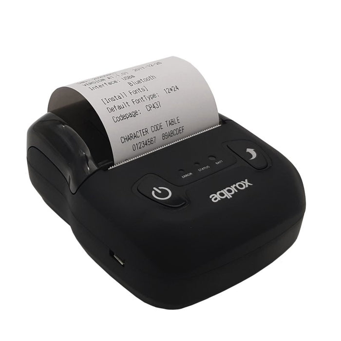 EAN 8435099526940 - Approx appPOS58PORTABLE+ 203 x 203 DPI Inalámbrico y alámbrico Térmico Impresora portátil imagen 1