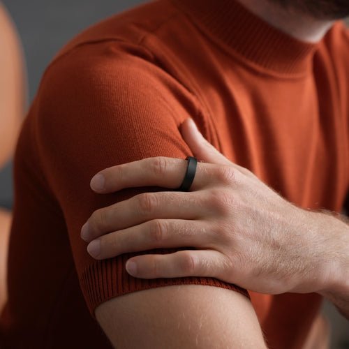 Anillo Inteligente Ringconn Gen2 Para Mujeres Y Hombres - Portátil Para El Seguimiento Del Sueño Y La Actividad Física - Frecuencia Cardíaca - Oro Rosa, Talla 8