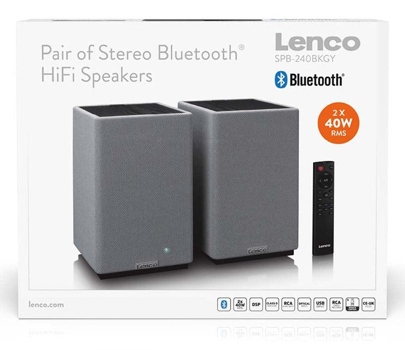 EAN 8711902091288 - Lenco SPB-240BKGY altavoz Gris, Negro Inalámbrico y alámbrico 40 W imagen 7