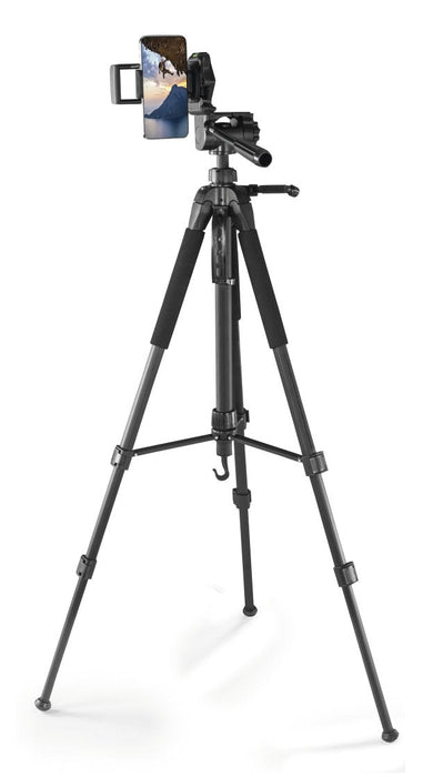 Hama Tripode Para Camara Con Rosca 1/4" - Peso Max 5kg - Altura Hasta 170cm - Soporte Para Smartphone Y Tablet -