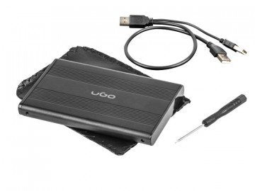 EAN 5901969408386 - uGo Marapi S120 Carcasa de disco duro/SSD Negro 2.5" imagen 4