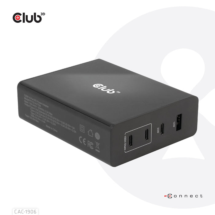 EAN 8719214472276 - CLUB3D CAC-1906 cargador de dispositivo móvil Universal Negro CC Interior imagen 2