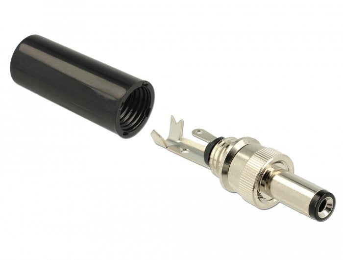 Steckverbinder Dc 5,5 X 2,1 Mm Mit Länge 12,0 Mm Hohlstecker Lötversion