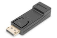 EAN 4016032289715 - Digitus AK-340602-000-S cambiador de género para cable DP HDMI Type A Negro imagen 1