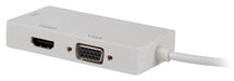 EAN 5412810196425 - Valueline VLMP37465W0.20 adaptador de cable de vídeo 0,2 m Mini DisplayPort VGA + HDMI + DVI Blanco imagen 6