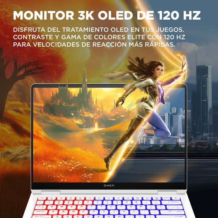 EAN 199251435614 - HP OMEN Transcend 14-fb1003ns Intel Core Ultra 9 285H Portátil 35,6 cm (14") 3K 64 GB LPDDR5x-SDRAM 1 TB S imagen 8