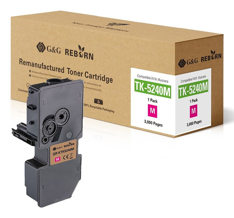 G&G Reborn-Toner Compatible Con Kyocera Tk-5240m