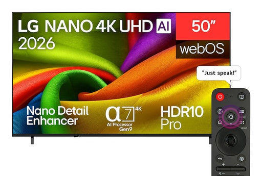 EAN 8806096744680 - LG NANO 4K UHD AI 50NU850B6LA 127 cm (50") 4K Ultra HD Smart TV Wifi Negro imagen 1