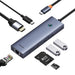 EAN 6932172630744 - Baseus ULTRAJOY 7 İN 1 MULTİFONKSİYONEL HUB ADAPTÖR-UZAY GRİ base para portátil y replicador de puertos A imagen 6