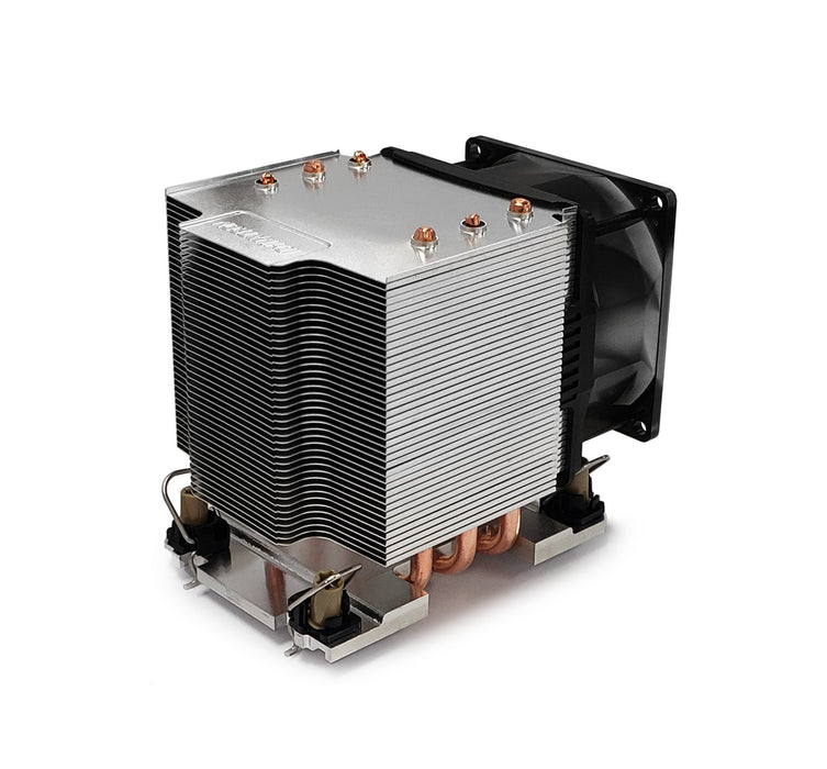 EAN 0859300007550 - Dynatron N6 sistema de refrigeración para ordenador Procesador Refrigerador de aire 8 cm Aluminio, Negro, imagen 2