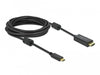 EAN 4043619859726 - DeLOCK 85972 adaptador de cable de vídeo USB Tipo C Negro imagen 1