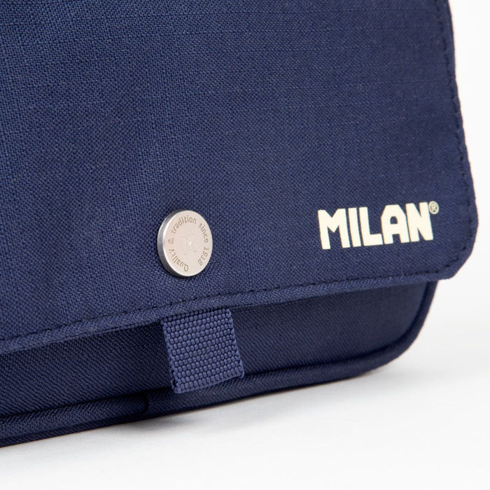 EAN 8411574104322 - Milan 08149SNCB caja de lápices Estuche suave Poliéster Azul imagen 4