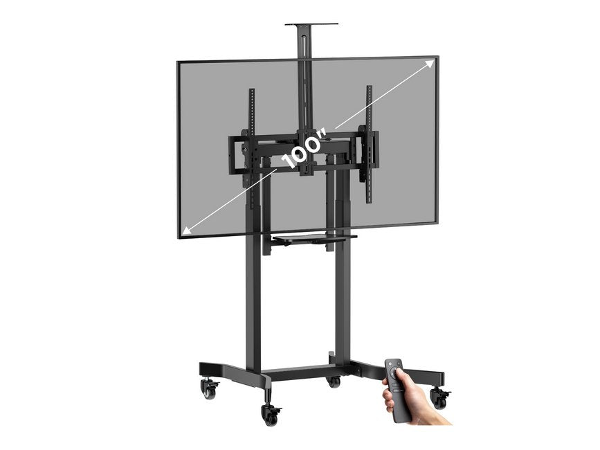 EAN 4015867238455 - Equip 650633 soporte para TV 2,54 m (100") Negro imagen 12