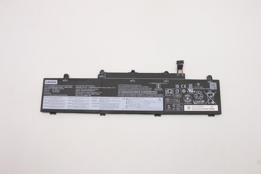 EAN 5704174637035 - Lenovo 5B10X02594 refacción para laptop Batería imagen 1