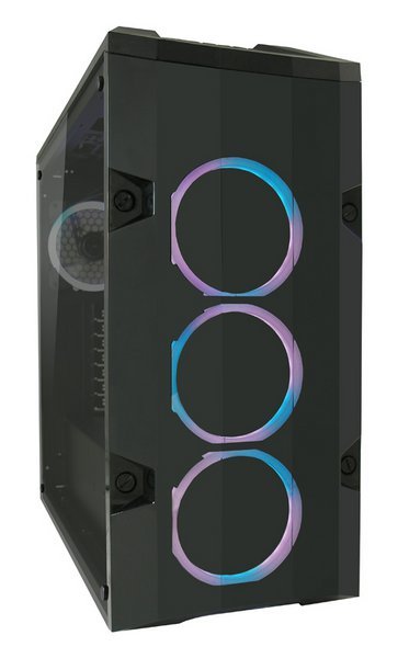 EAN 4260070121289 - LC-Power 998B Midi Tower Negro, Transparente imagen 4