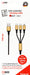 EAN 4010425971522 - 2GO 797152 cable USB 3 m USB B USB C/Micro-USB B/Lightning Negro, Oro imagen 2